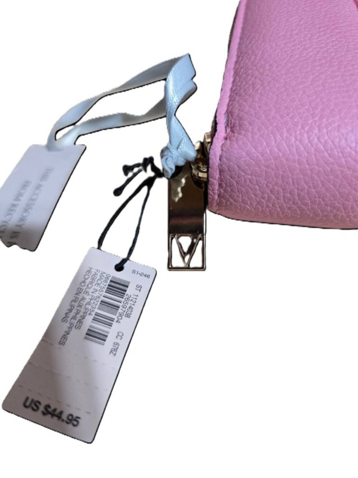 Other Victoria Secret Pink & White Striped Zip Around Wallet Size ONE SIZE - 8 Thumbnail