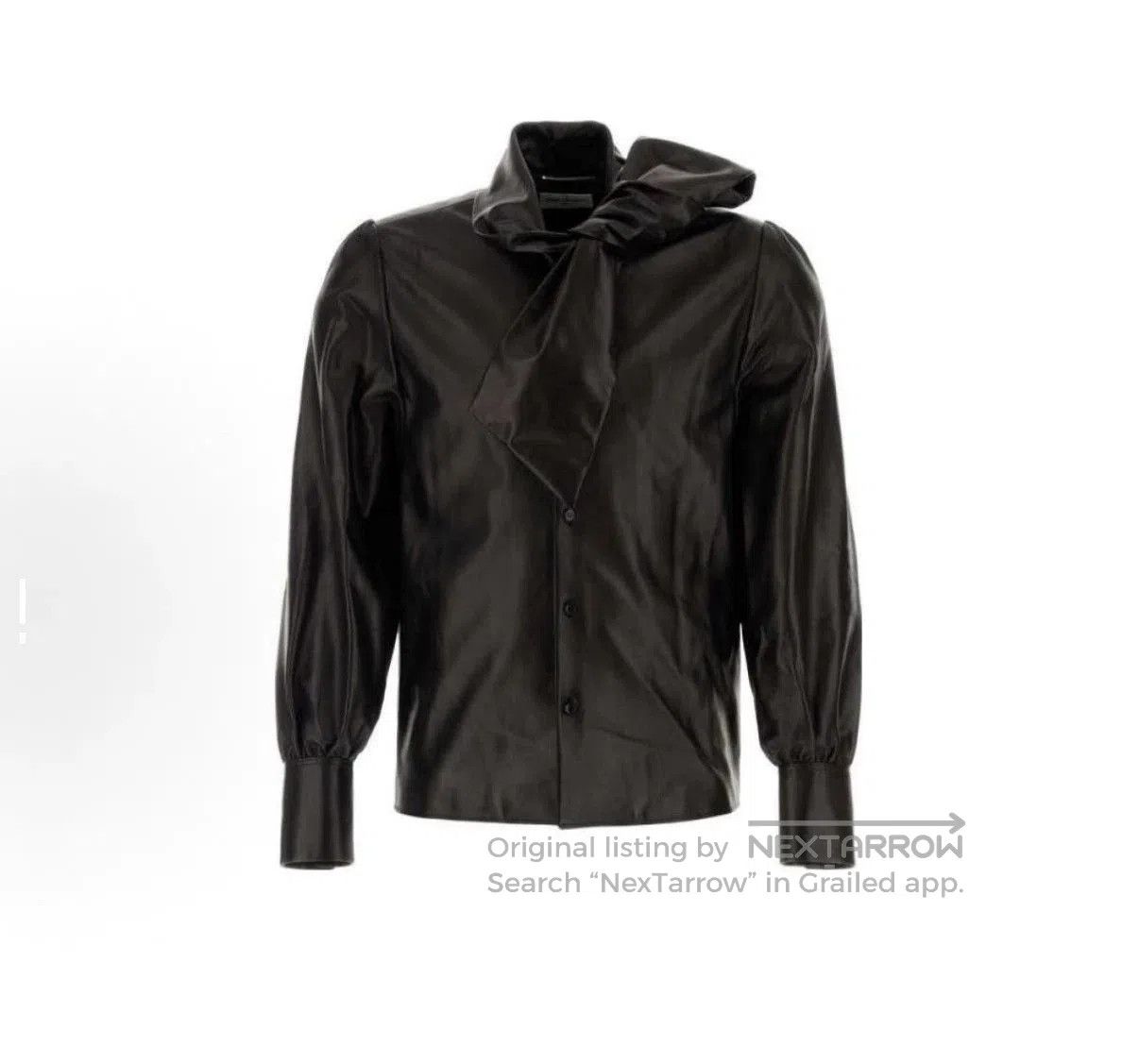 Saint Laurent Paris SLP Sheepskin Bow Jacket. Size US M / EU 48-50 / 2 - 3 Thumbnail