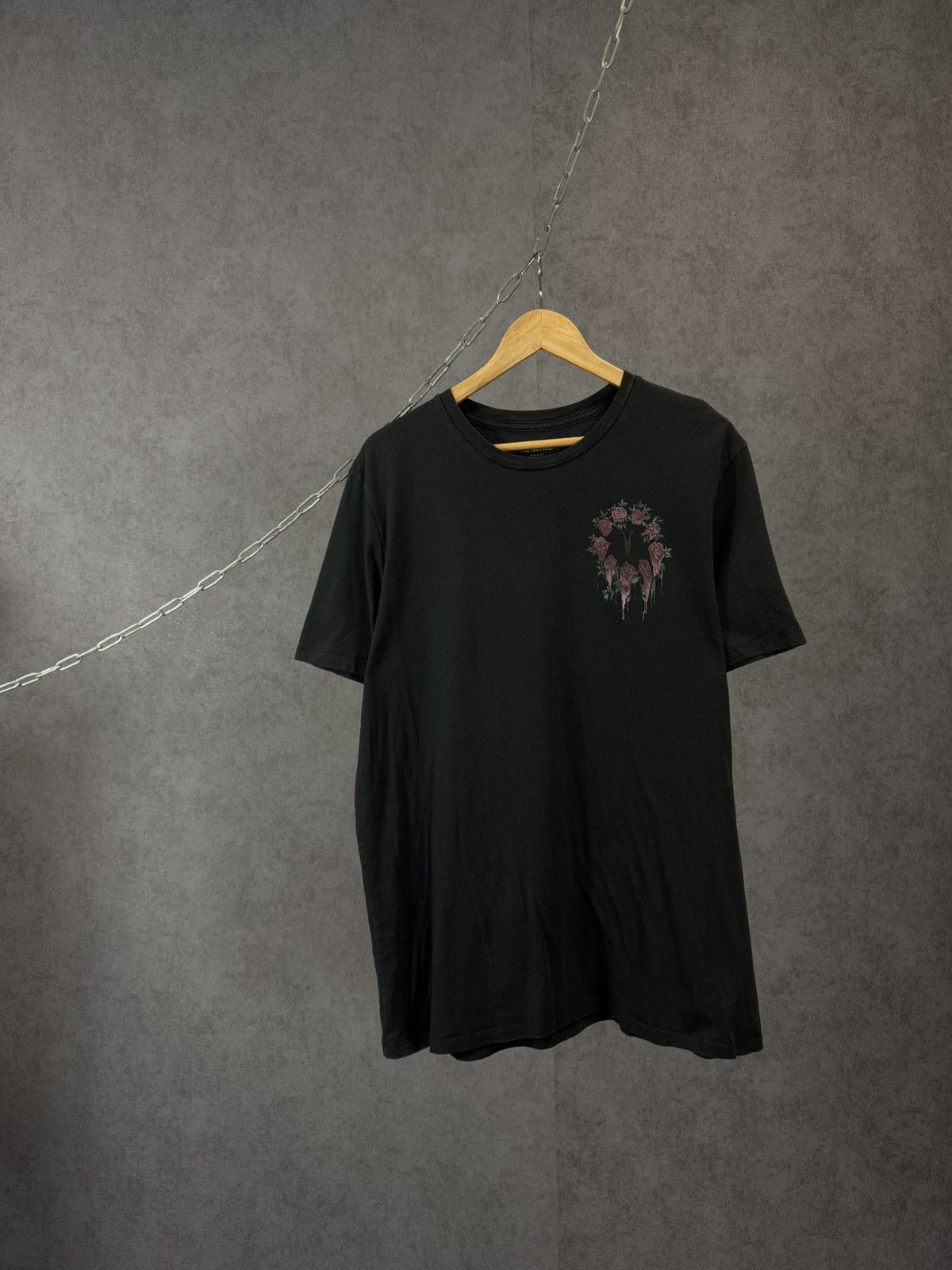 Allsaints Allsaints logo designer tee Size US XL / EU 56 / 4 - 1 Thumbnail