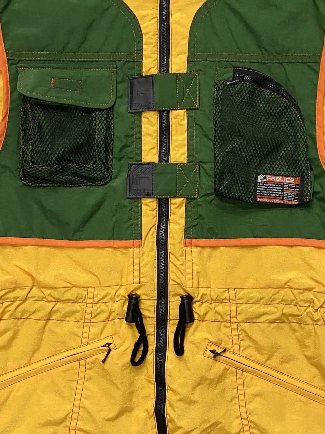 Vintage Vintage 90s Fablice Ski Snowboard Cargo Jacket Size US M / EU 48-50 / 2 - 6 Thumbnail