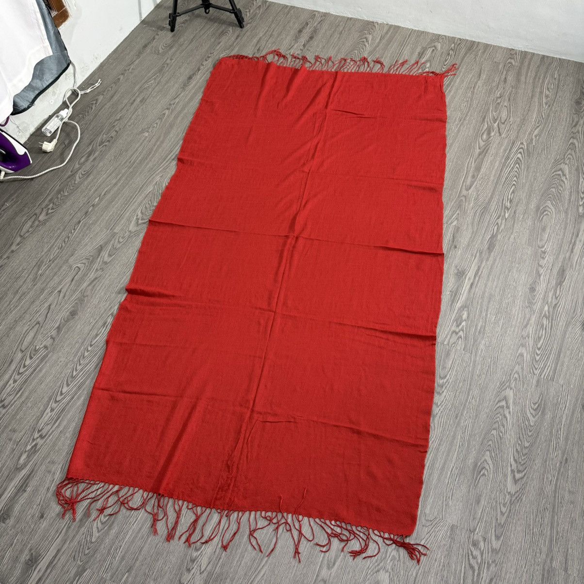 Yves Saint Laurent YvesSaintLaurent Scarves Red Size ONE SIZE - 1 Thumbnail