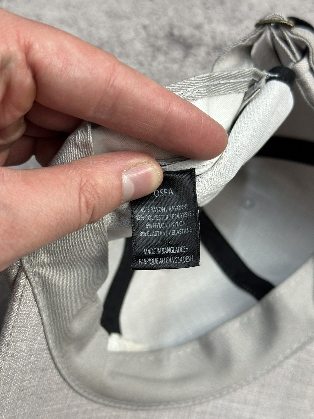 Stussy × Vintage Stussy Y2K Gray Cap Embroidered Logo Adjustable Size ONE SIZE - 14 Thumbnail