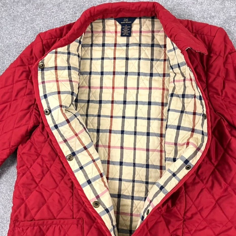 Brooks Brothers BROOKS BROTHERS Jacket Size 14 Red Quilted Coat Lined Button Pockets Womens Size XL / US 12-14 / IT 48-50 - 6 Thumbnail