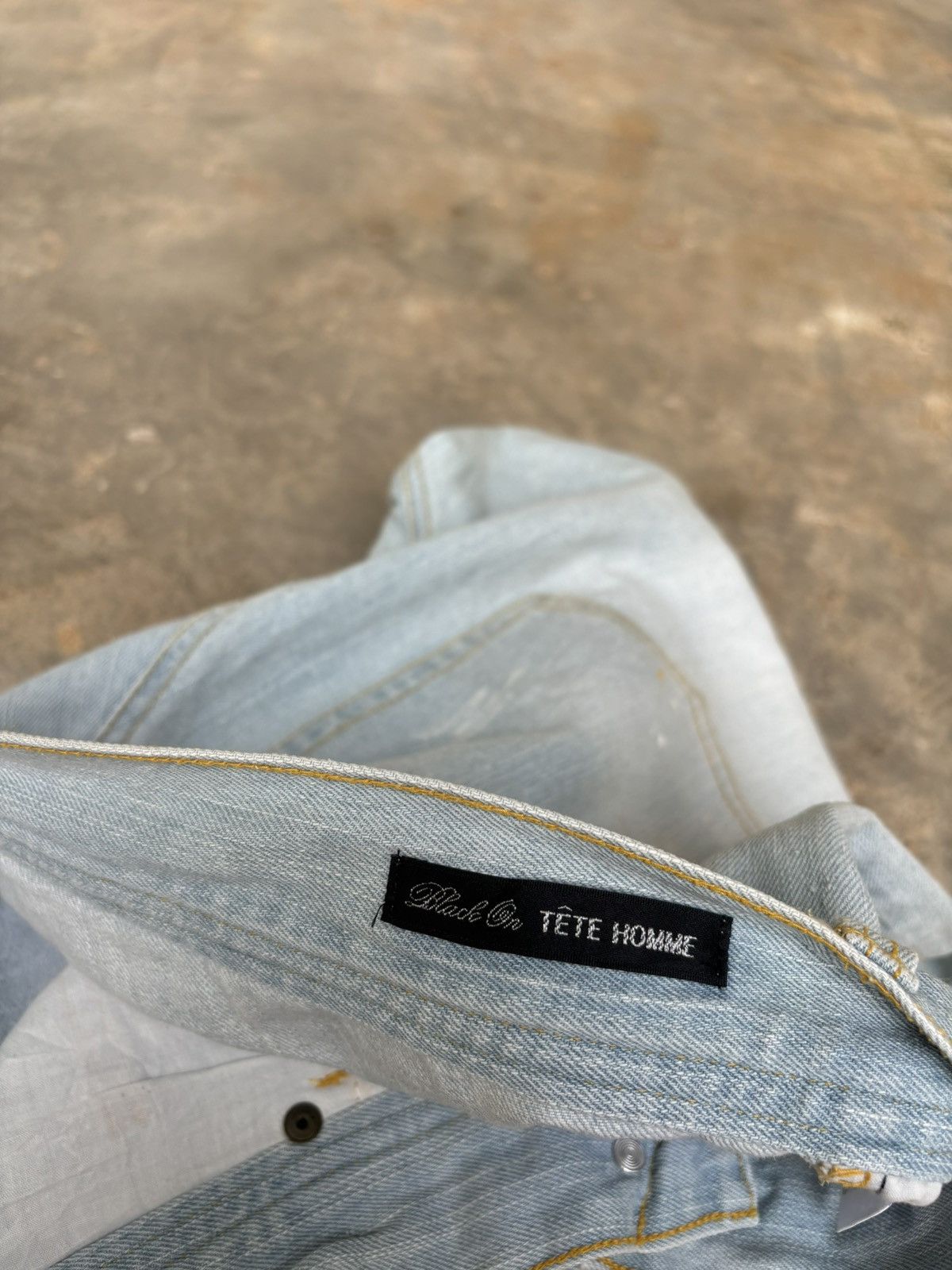 Tete Homme Tete Homme Issey Miyake Jeans Size US 32 / EU 48 - 9 Thumbnail