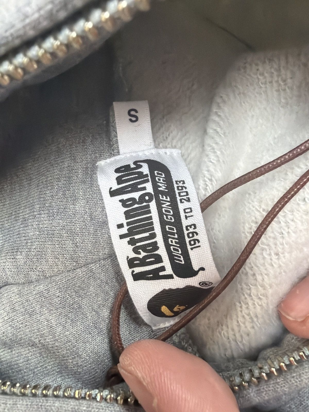 Bape Bape Shark Full Zip WGM Hoodie Grey S Size US S / EU 44-46 / 1 - 3 Thumbnail