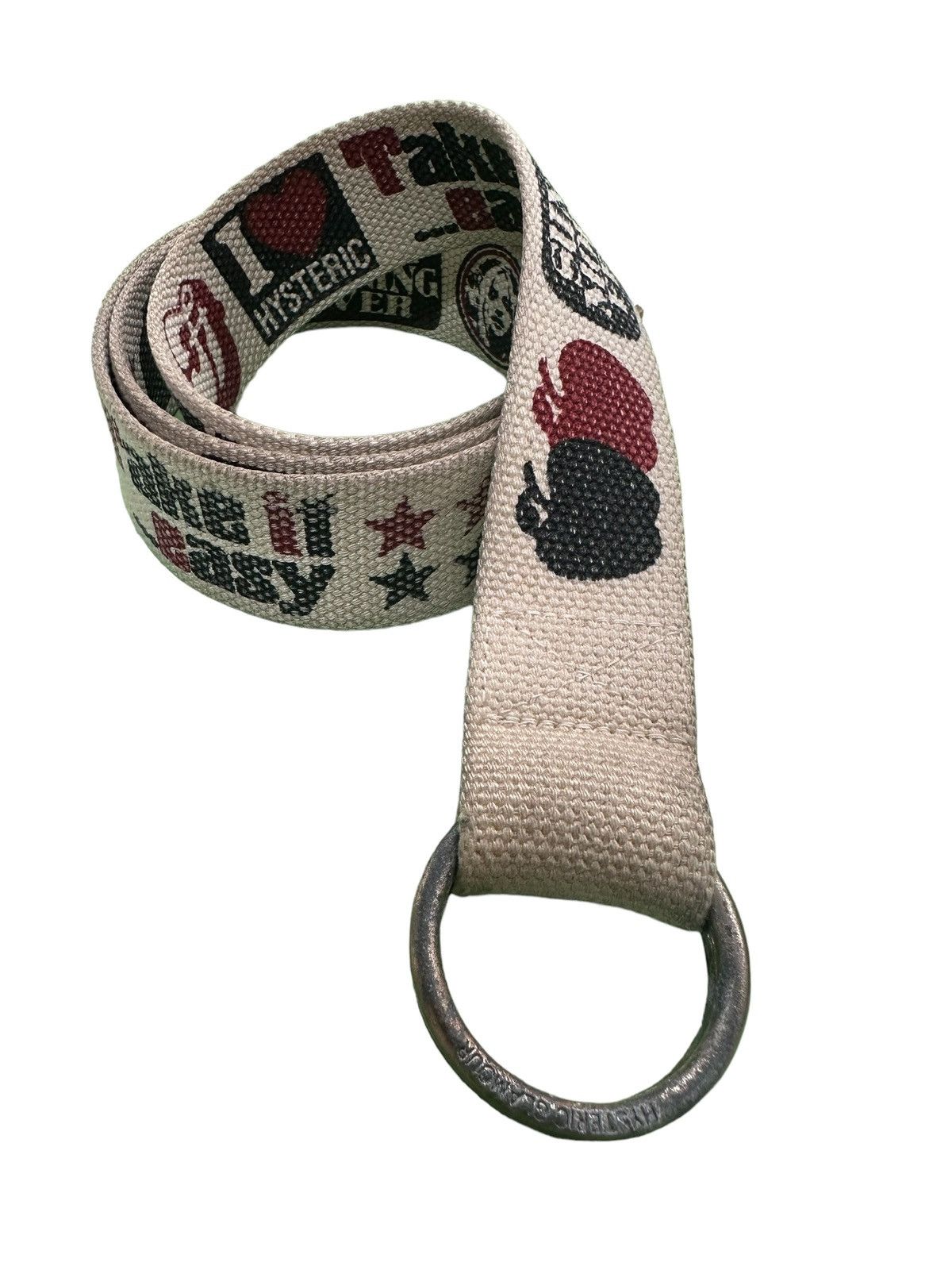 Hysteric Glamour × Vintage HYSTERIC GLAMOUR I LOVE HYSTERIC BELT Size ONE SIZE - 6 Thumbnail