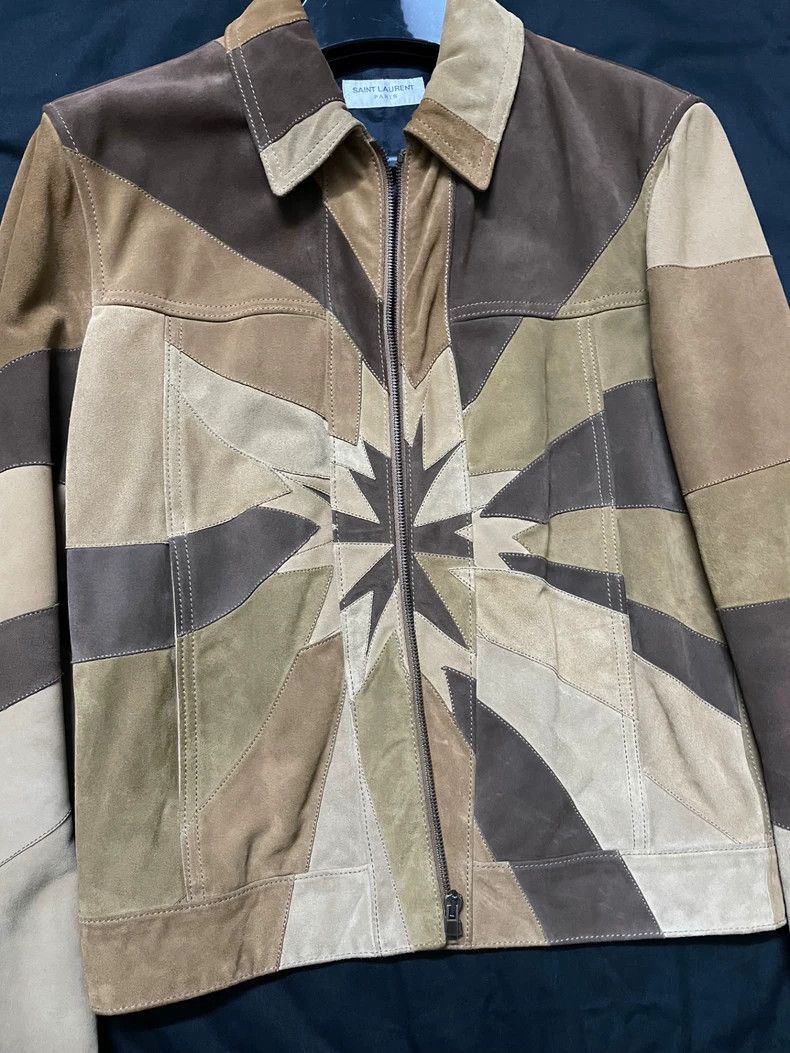 Saint Laurent Paris saint laurent patchwork leather jacket-2507 Size US M / EU 48-50 / 2 - 7 Thumbnail