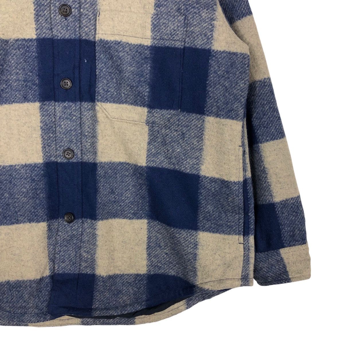 Japanese Brand Vintage Wool Flannel Shirt Jacket Uniqlo Japan Issey Miyake Size US M / EU 48-50 / 2 - 5 Thumbnail