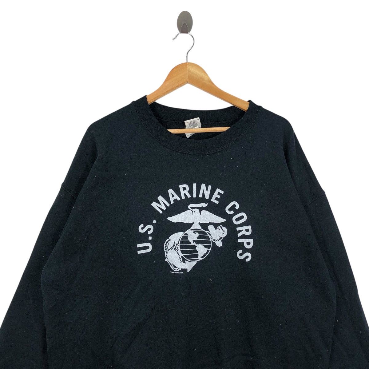 Vintage Vintage UNITED STATES MARINE Corps Usa Crewneck Sweatshirt Size US XL / EU 56 / 4 - 2 Thumbnail