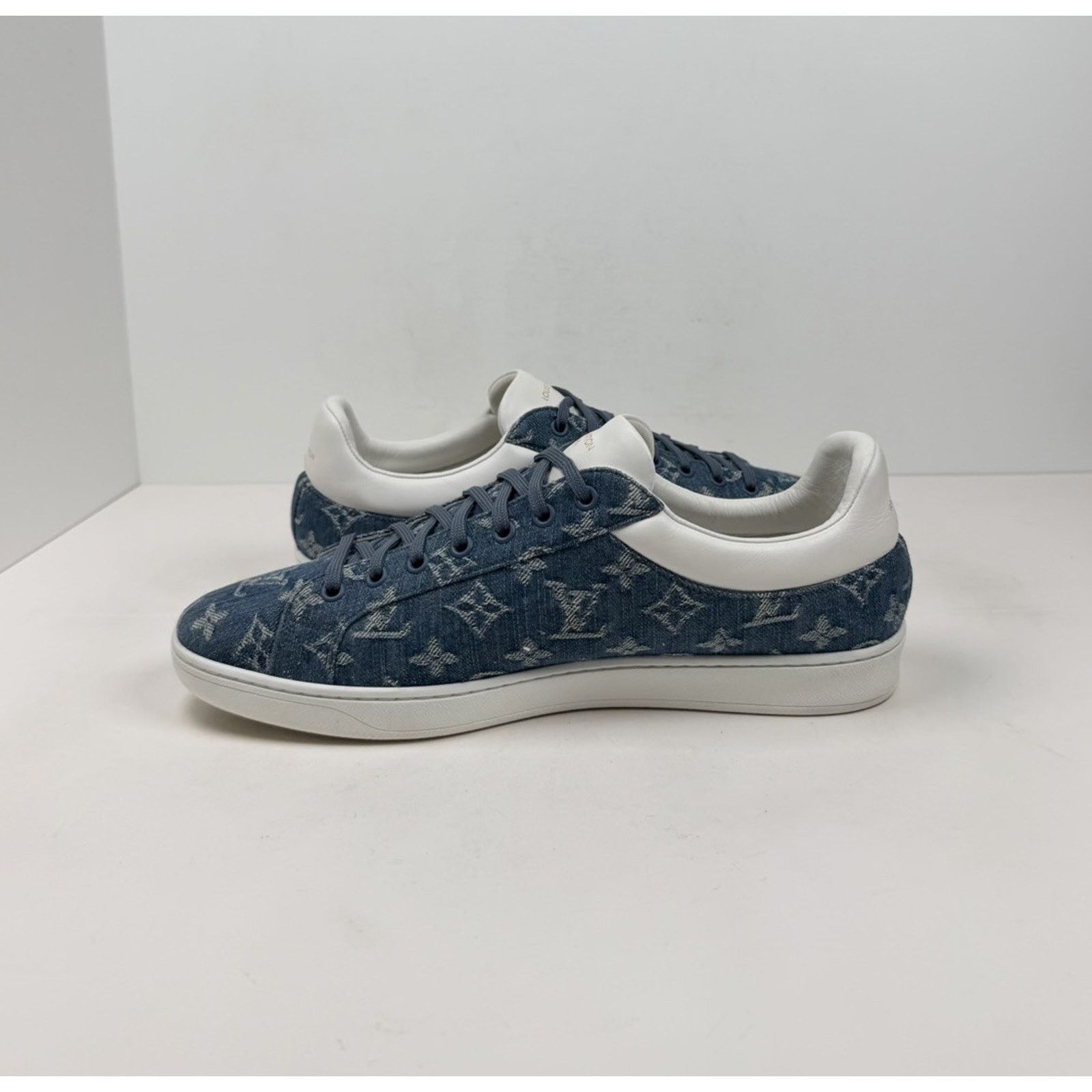 Louis Vuitton Size 9LV/10US - Louis Vuitton Luxembourg Monogram Trainers Size US 10 / EU 43 - 6 Thumbnail