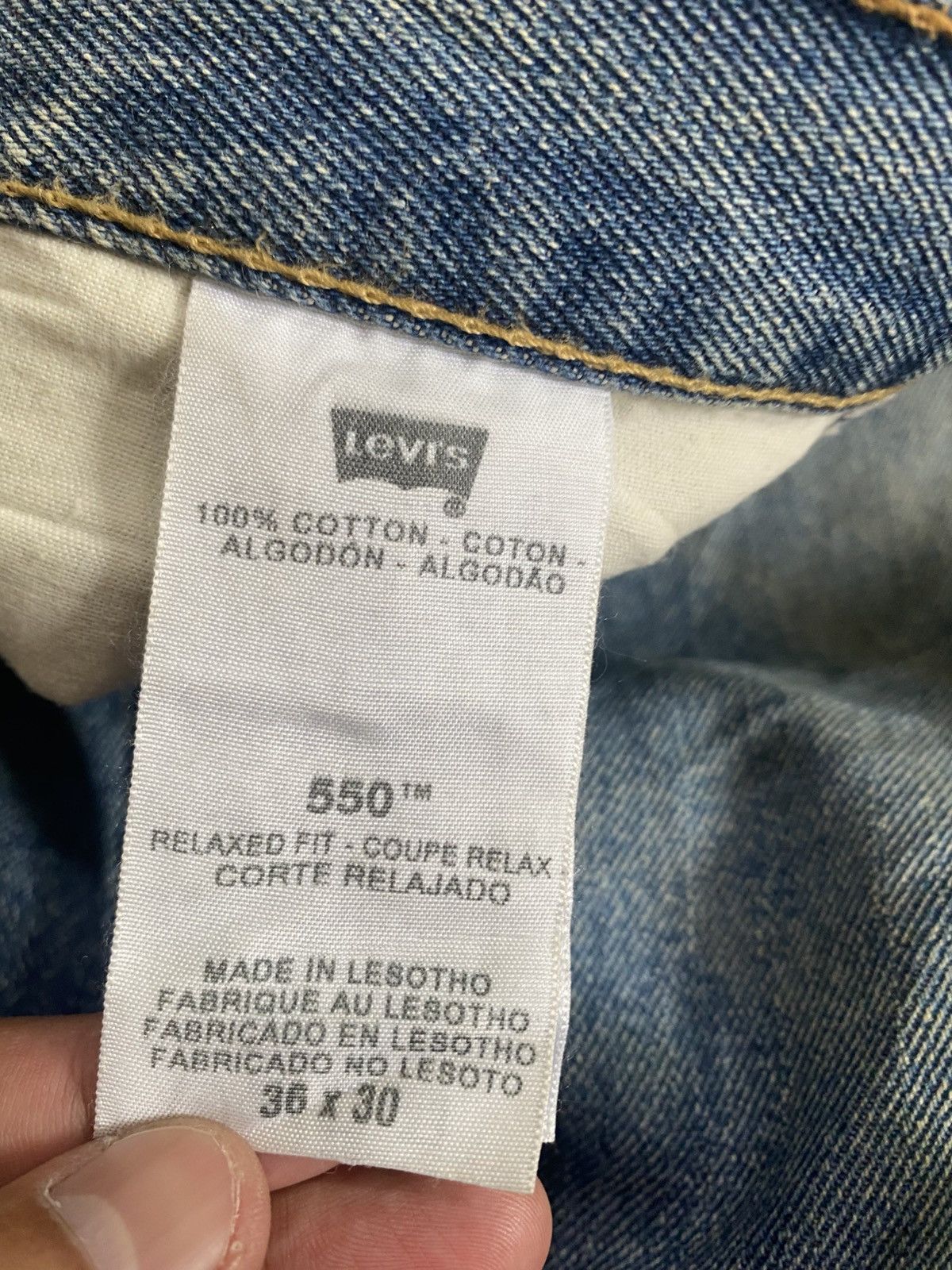 Levi's Levi’s 550 Relaxed Fit Jeans Size US 37 - 19 Thumbnail
