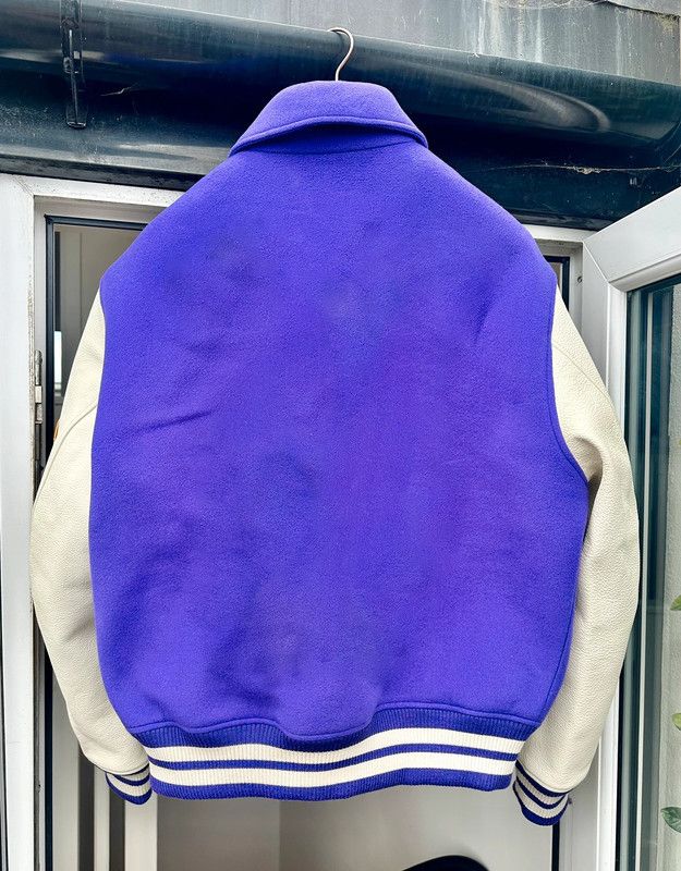 Vintage CLASSIC OVERSIZE VARSITY LEATHER JACKET STREETWEAR Size US XL / EU 56 / 4 - 2 Thumbnail