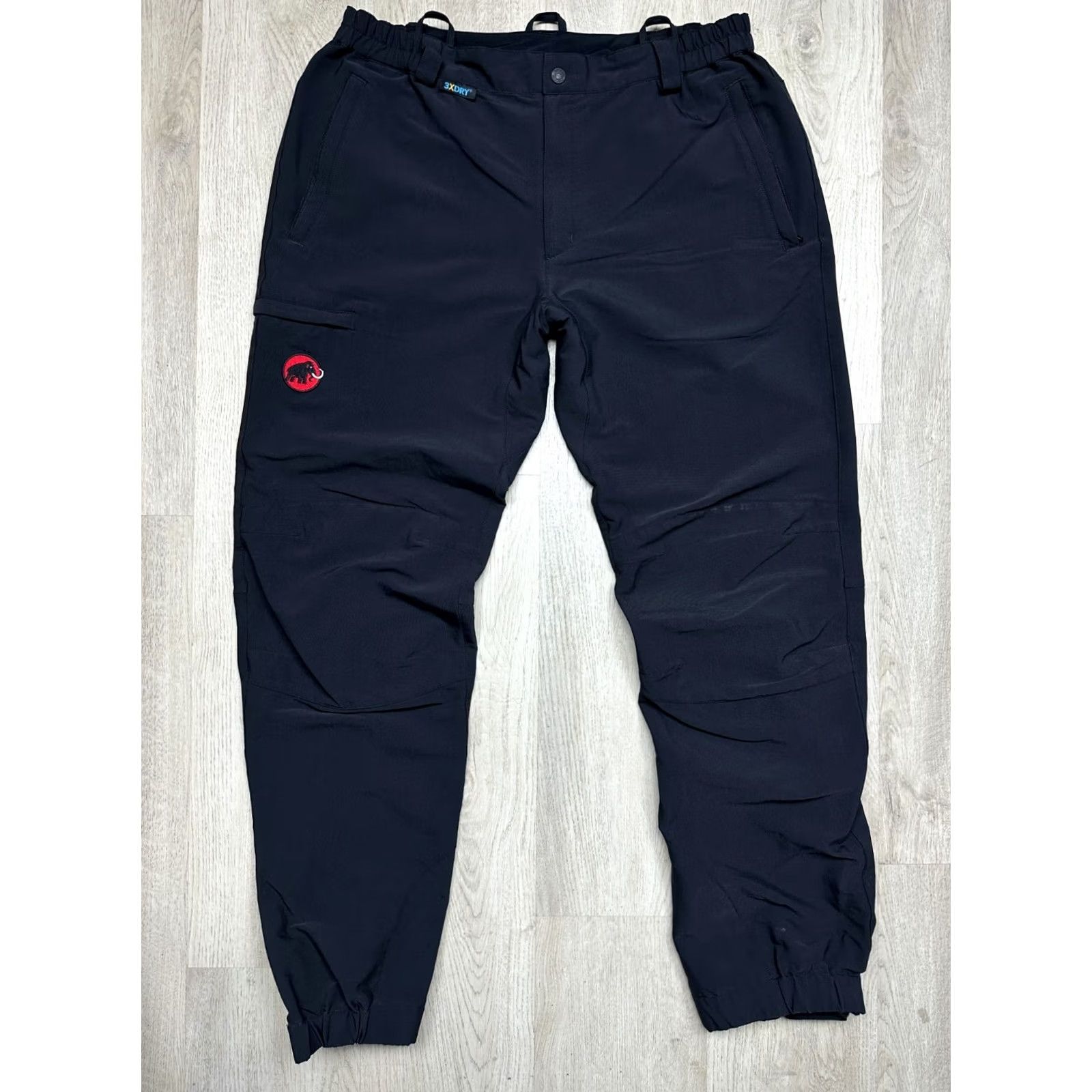 Mammut Mammut Mens Outdoor Trekking Pants Size 52 (36) Black Polyester Logo Regular Inseam 34in Waist 36in 83 cm 111 cm Size US 36 / EU 52 - 2 Thumbnail