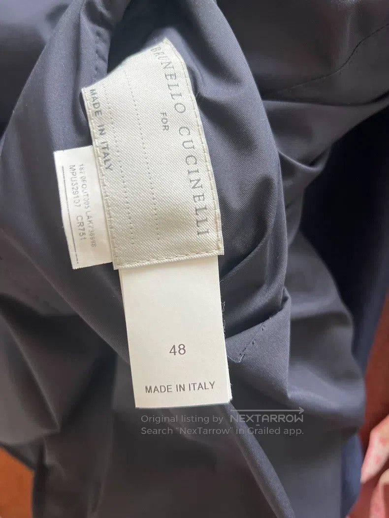 Brunello Cucinelli Brunello Cucinelli Business Casual Down Jacket, Wear Insid Size US M / EU 48-50 / 2 - 6 Thumbnail