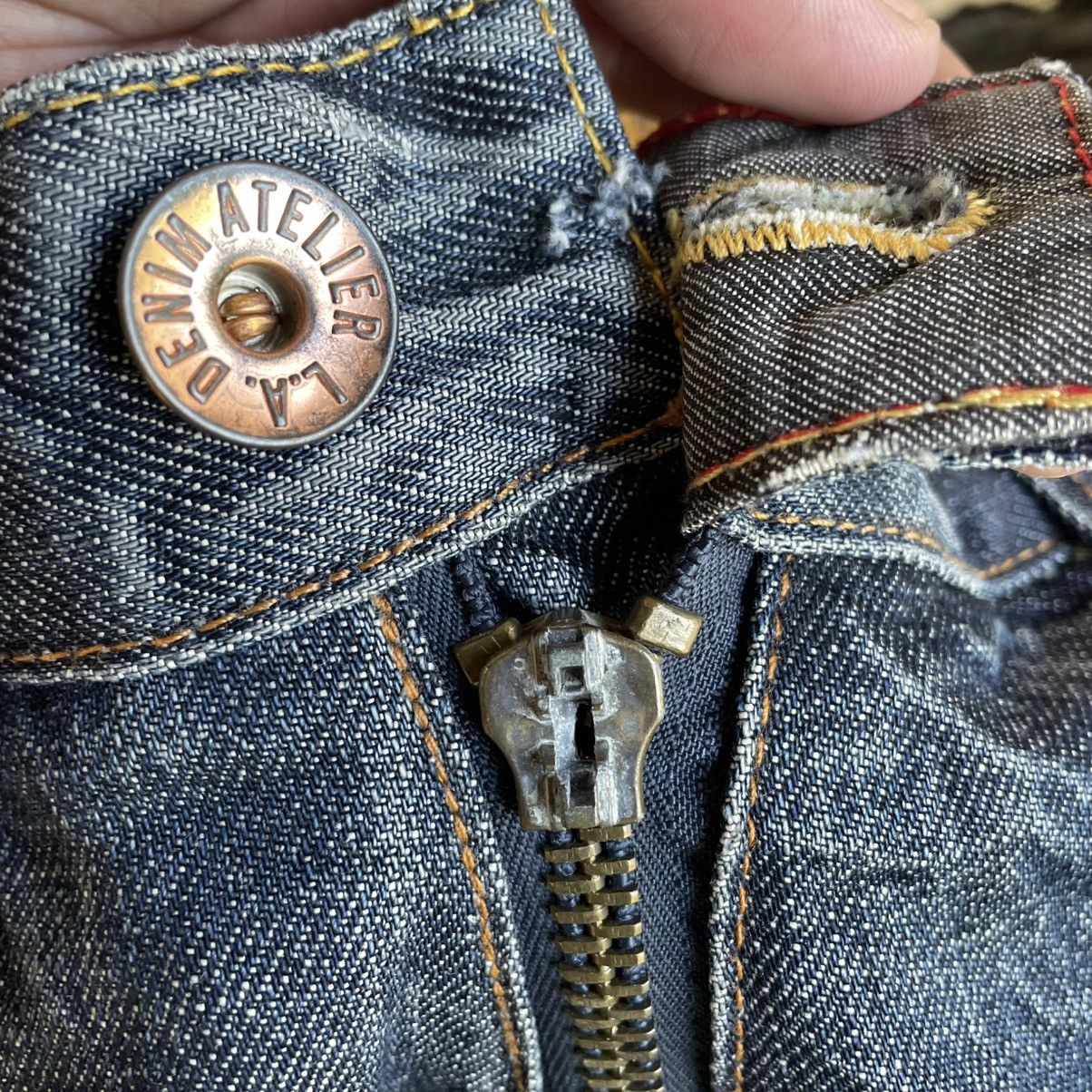 Los Angeles Apparel 🔥Vintage Los Angeles Denim Alter Distress Denim Jeans Size US 32 / EU 48 - 10 Thumbnail