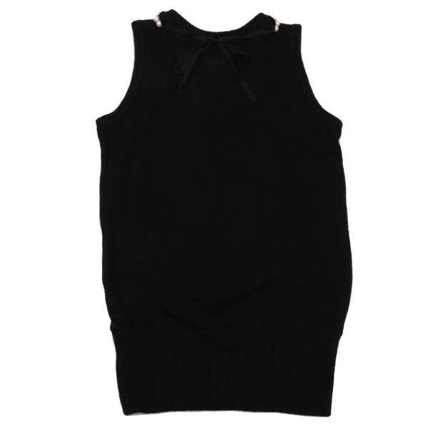 Comme des Garcons Comme Des Garcons Retro black pearl knit top Size S / US 4 / IT 40 - 3 Thumbnail
