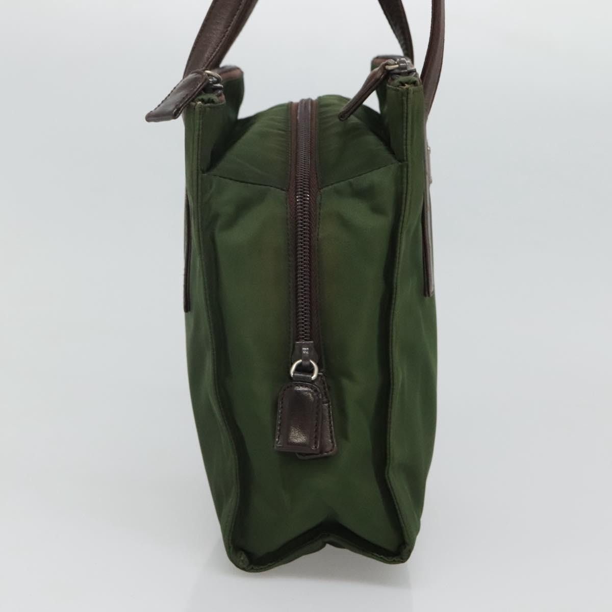 Prada PRADA Hand Bag Nylon Khaki Size ONE SIZE - 4 Thumbnail