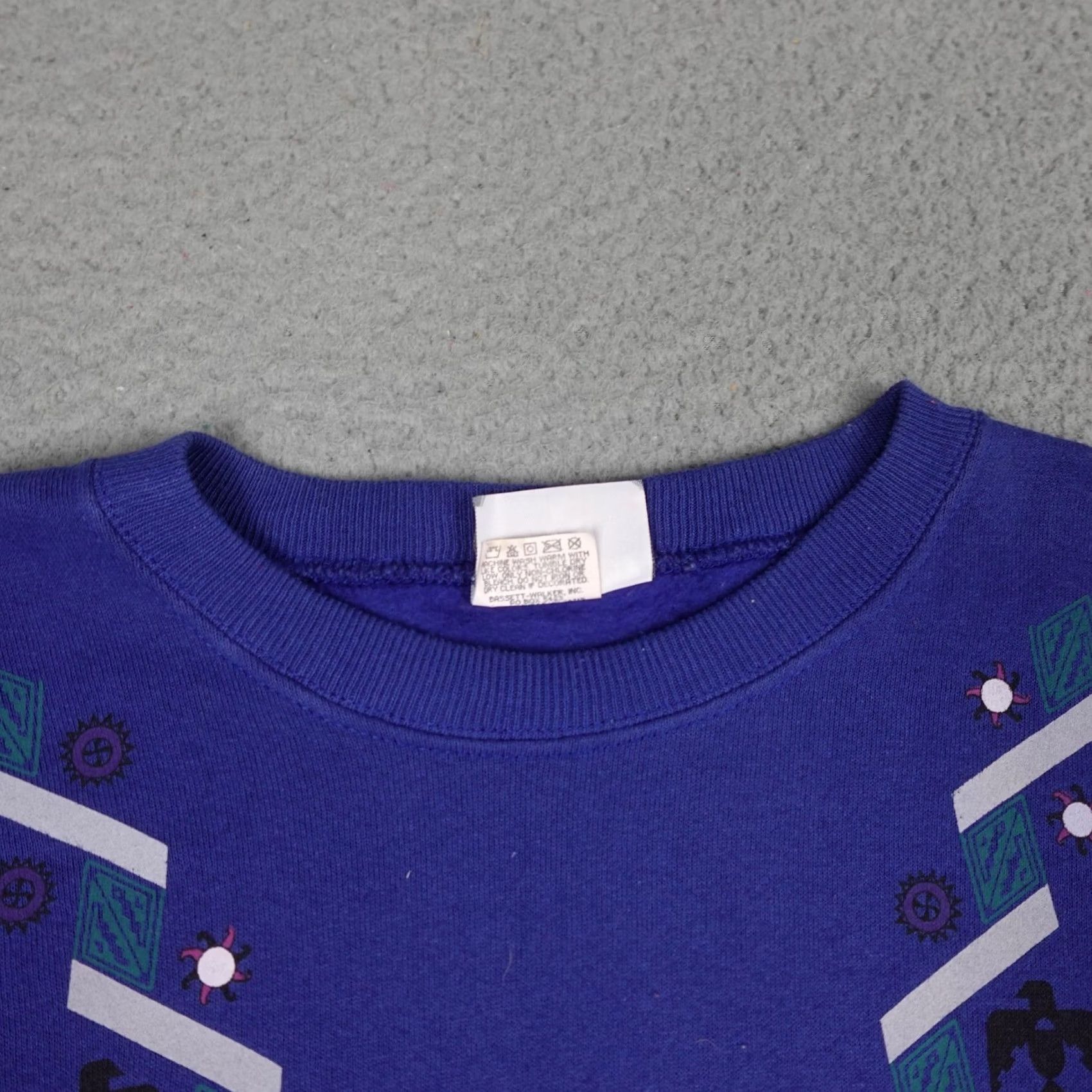 Lee Vintage Lee Sweatshirt Mens 2XL Purple Buffalo Skull Crewneck Graphic USA 90s Size US XXL / EU 58 / 5 - 6 Thumbnail