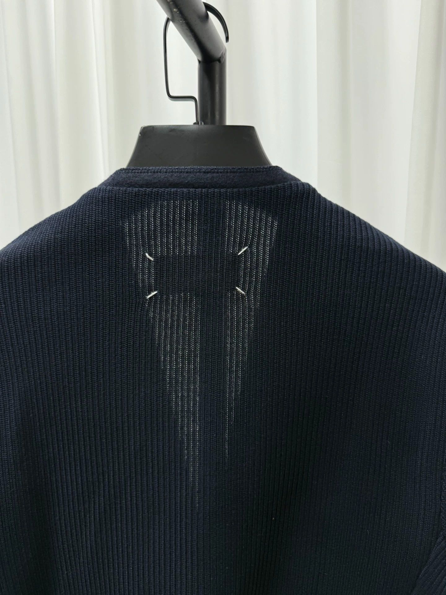 Maison Margiela Masion Margiela Knitted Collarless Blazer Size 46R - 5 Thumbnail