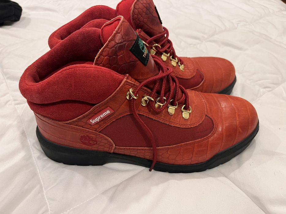 Timberland Field Boot Supreme Red Men's - Sneakers - US
