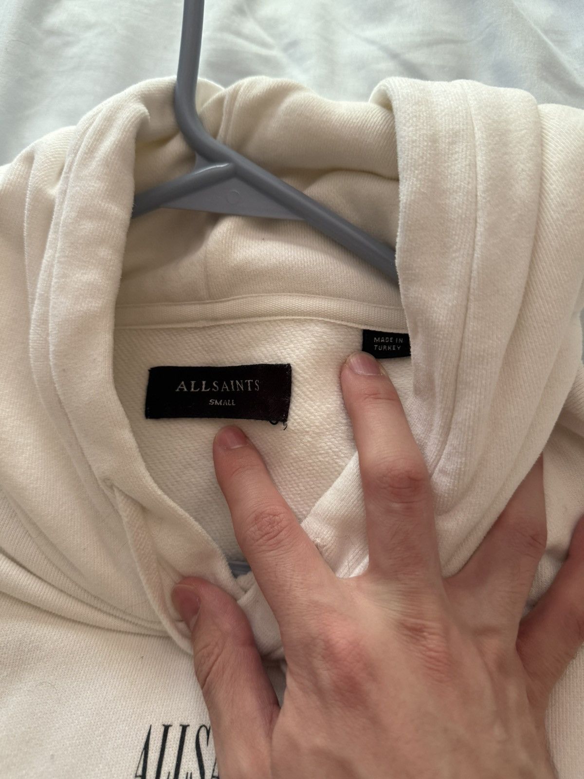Allsaints All Saints Logo Hoodie Size US S / EU 44-46 / 1 - 2 Thumbnail