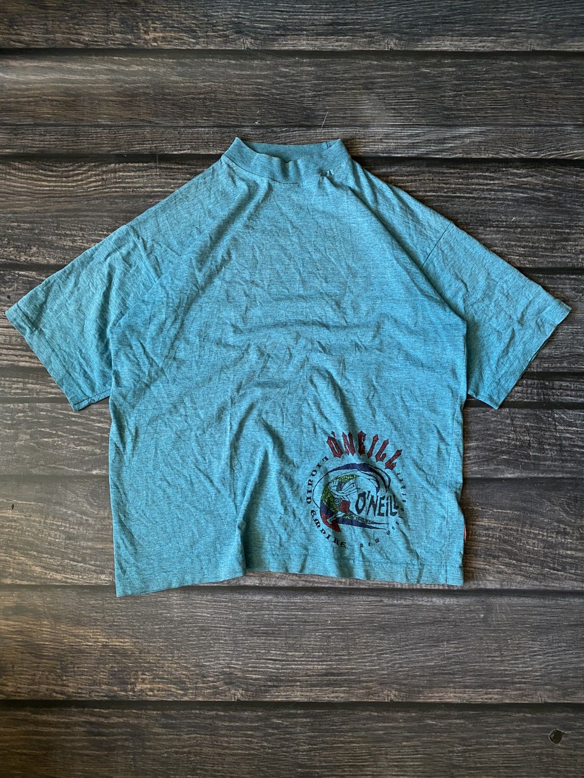 O'Neill 90’s overprint skate surf shirt vintage fit Size US L / EU 52-54 / 3 - 3 Thumbnail