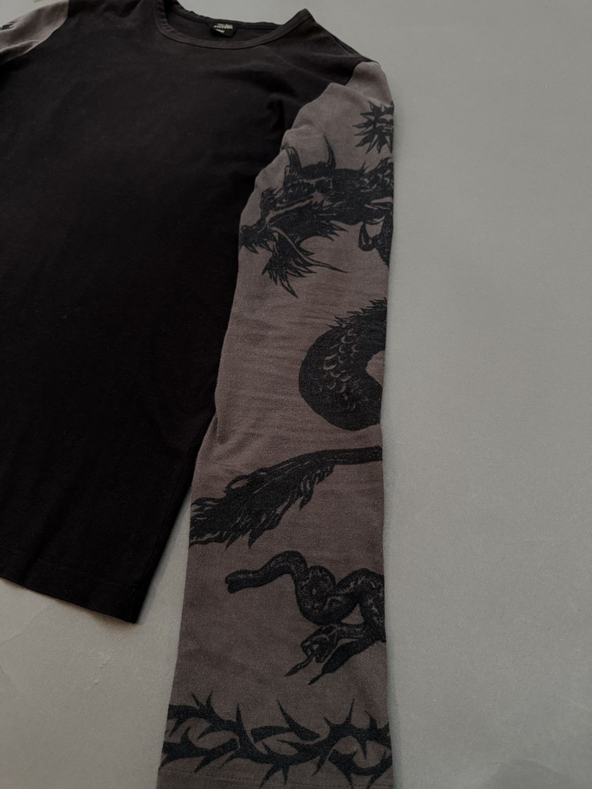 Jean Paul Gaultier SS96 Jean Paul Gaultier Dragon Tattoo Long Sleeve Size US M / EU 48-50 / 2 - 6 Thumbnail