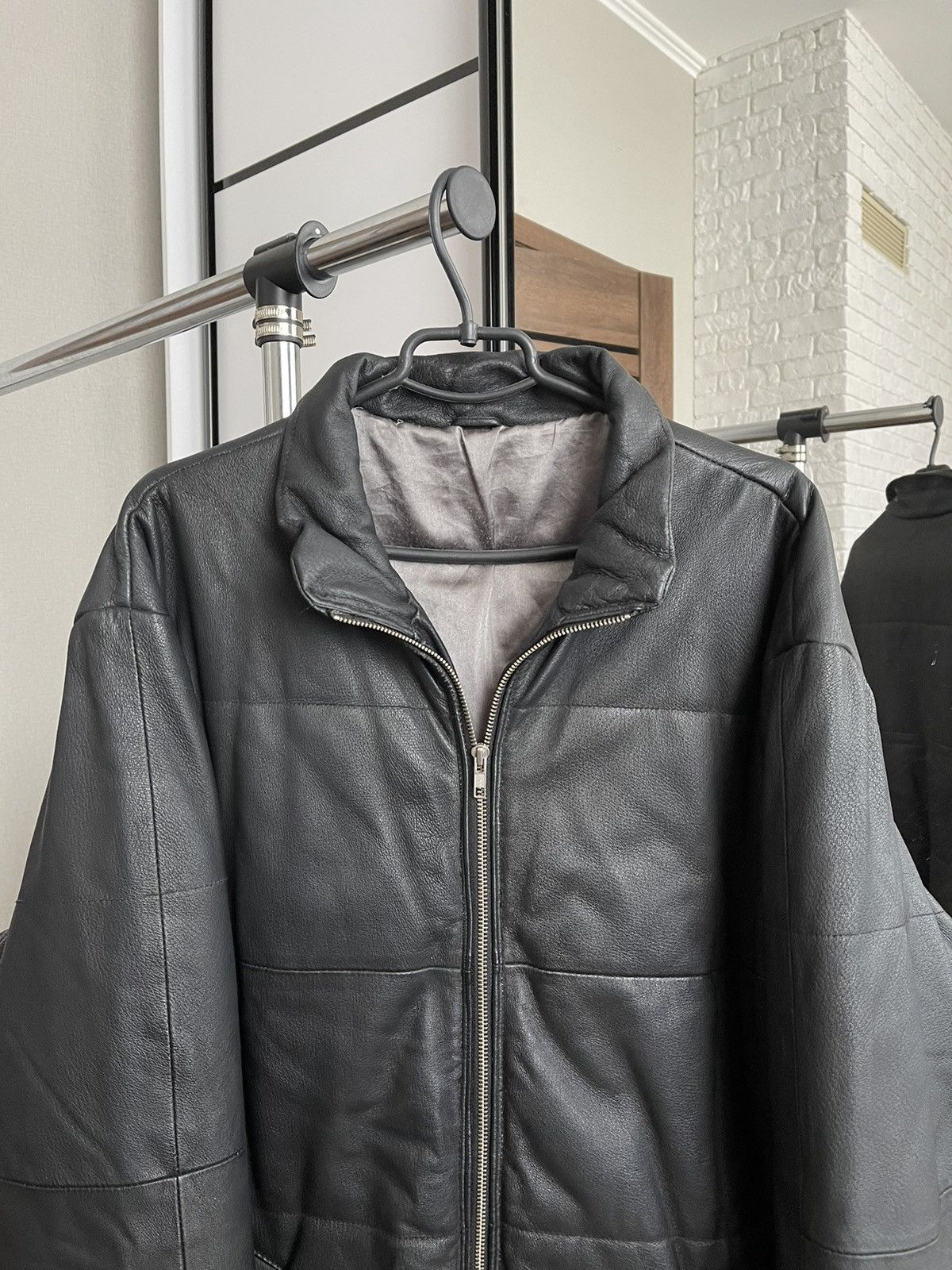 Vintage Yohji Yamamoto Y’s Vintage Leather Jacket Japan 90s Archive Size US L / EU 52-54 / 3 - 6 Thumbnail