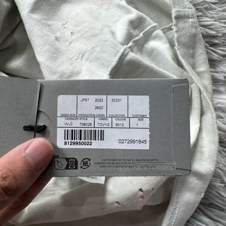 Balenciaga Balenciaga Manchester United white embroidered short sleev Size US S / EU 44-46 / 1 - 5 Thumbnail