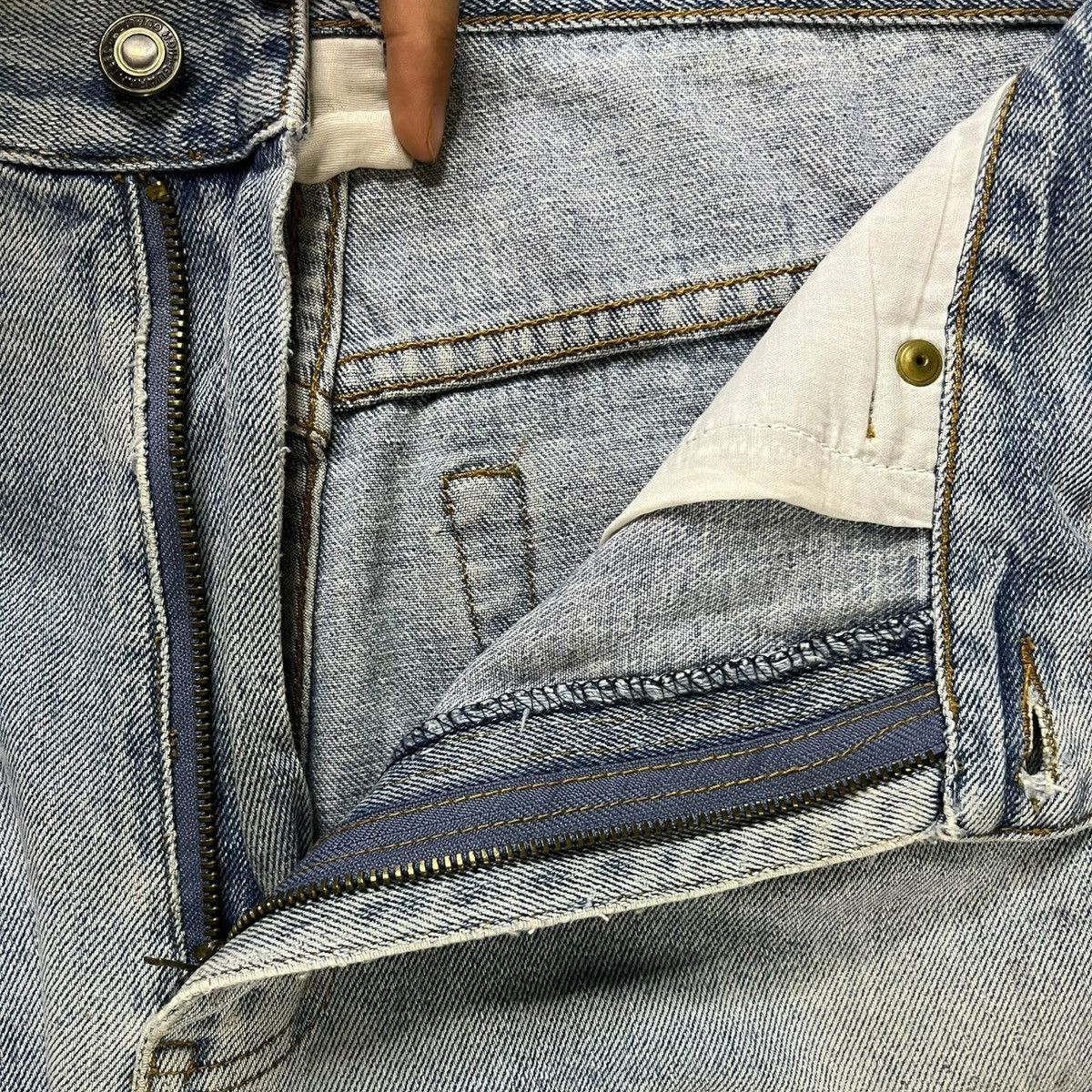 Japanese Brand SALES🔥Vintage Japanese Faded Wash Distressed Baggy Jeans Size US 33 - 10 Thumbnail