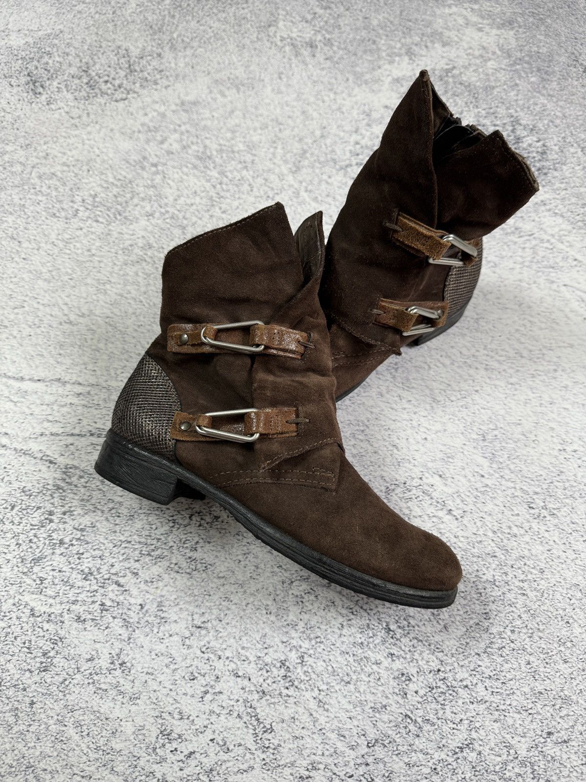 A.S.98 🔥A.S.98 Airsteps Style Ankle Vintage Western Boots Japanese Size US 7 / IT 37 - 5 Thumbnail