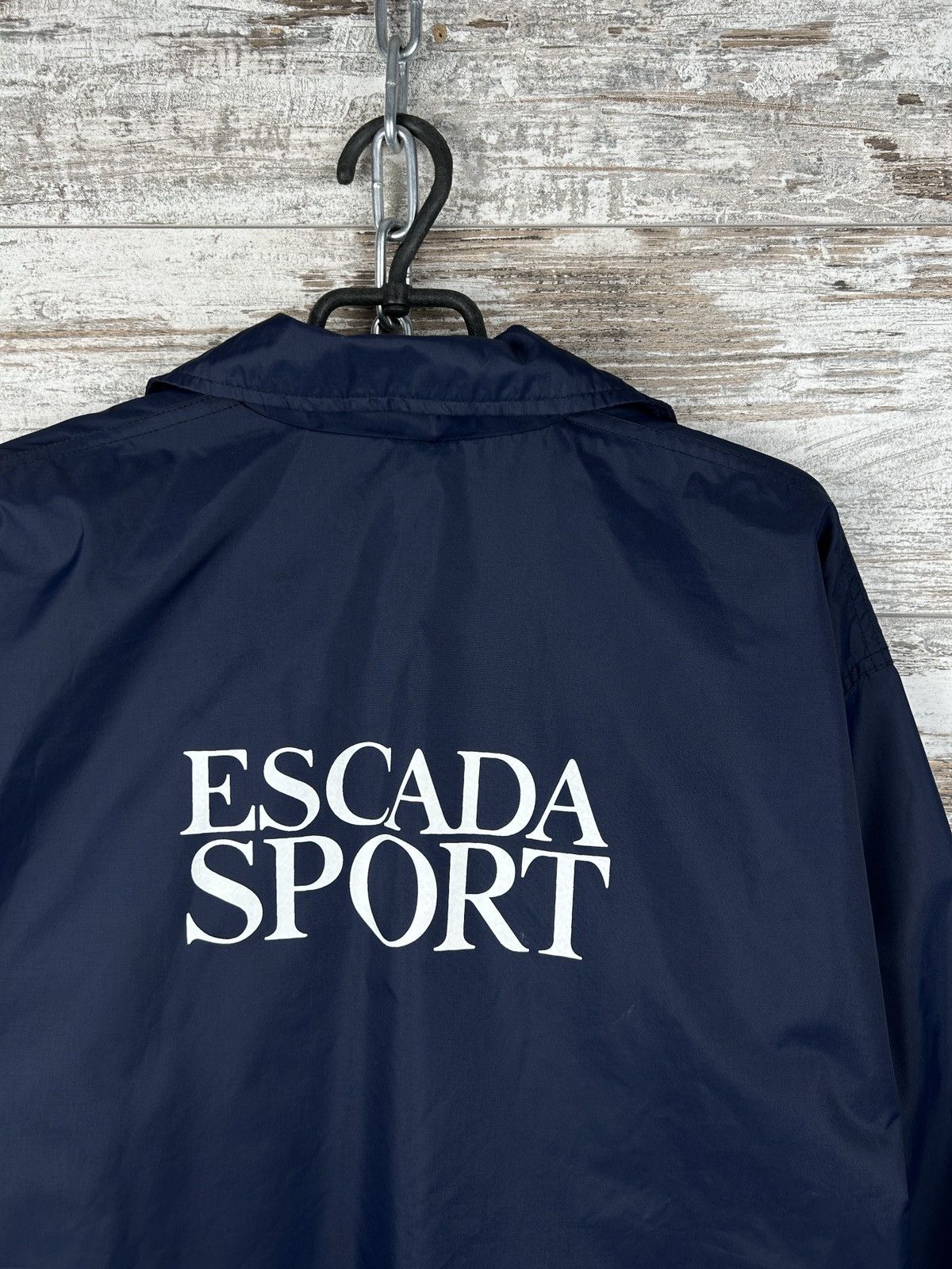 Escada × Escada Sport × Vintage Mens Vintage Escada Sport Coach jacket luxury rare big logo Size US M / EU 48-50 / 2 - 9 Thumbnail