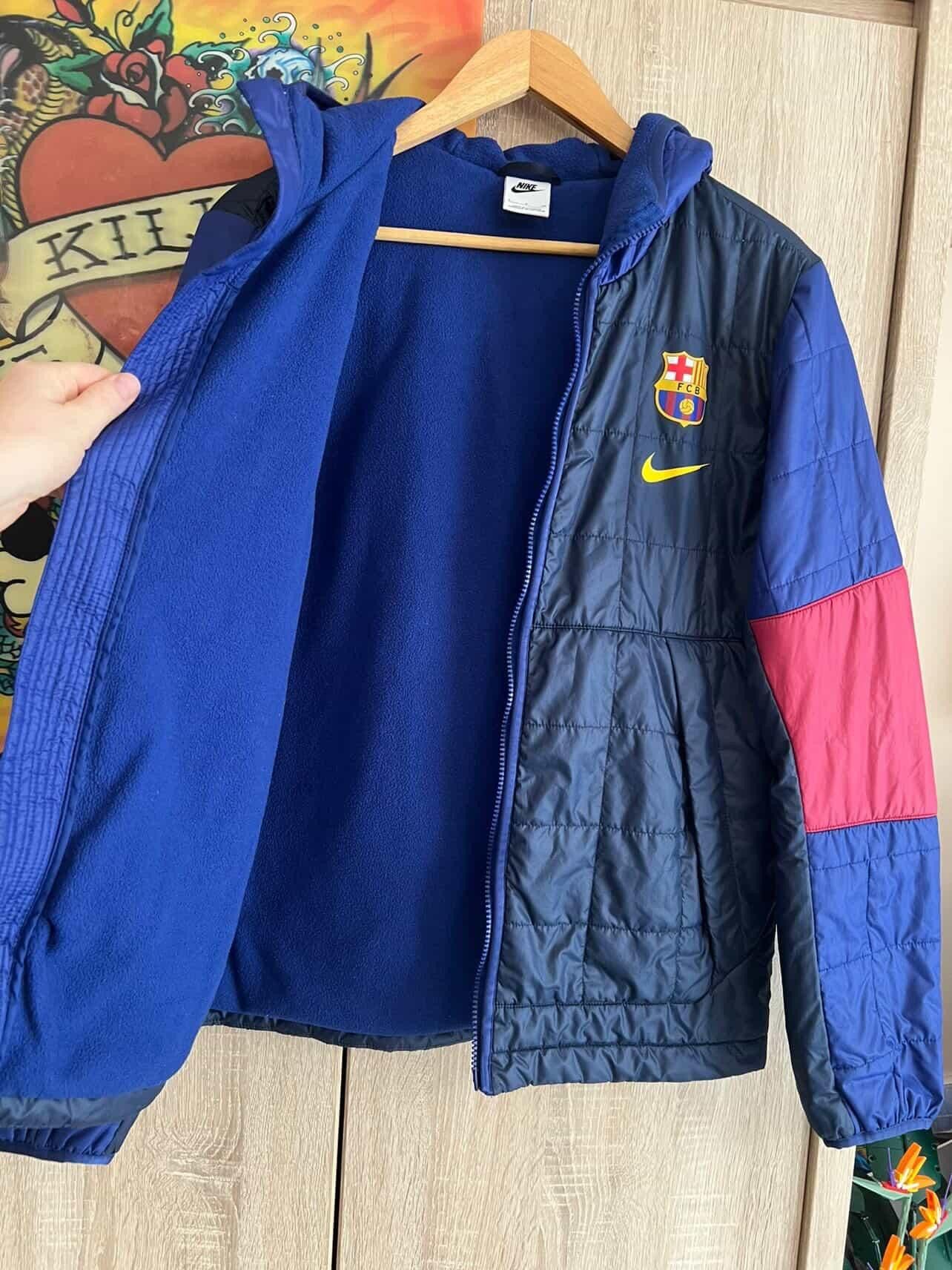 Nike Nike FC Barcelona puffer soccer Jacket 💥⚽ Size US S / EU 44-46 / 1 - 3 Thumbnail