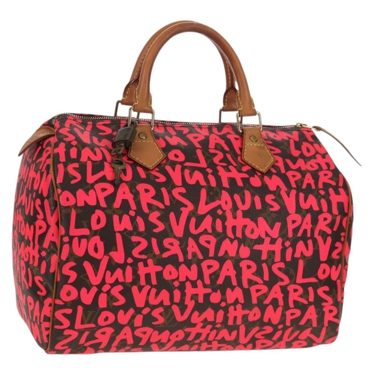 Louis Vuitton Louis Vuitton Speedy Handbag Limited Edition Monogram Graffiti Size ONE SIZE - 1 Thumbnail
