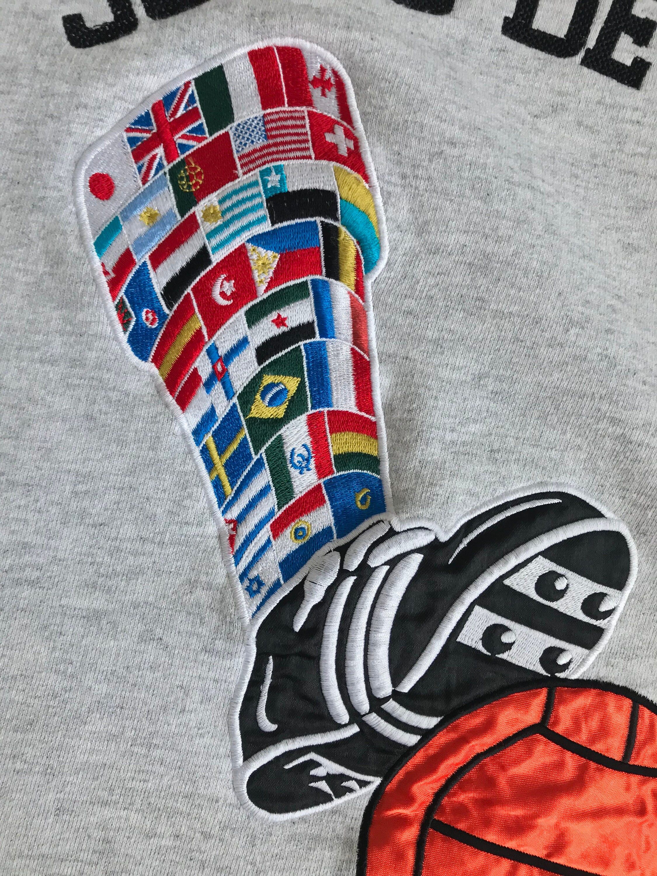 Adidas RARE Vintage 90s 80s ADIDAS Sweatshirt BRASIL1950 Football Size US M / EU 48-50 / 2 - 5 Thumbnail