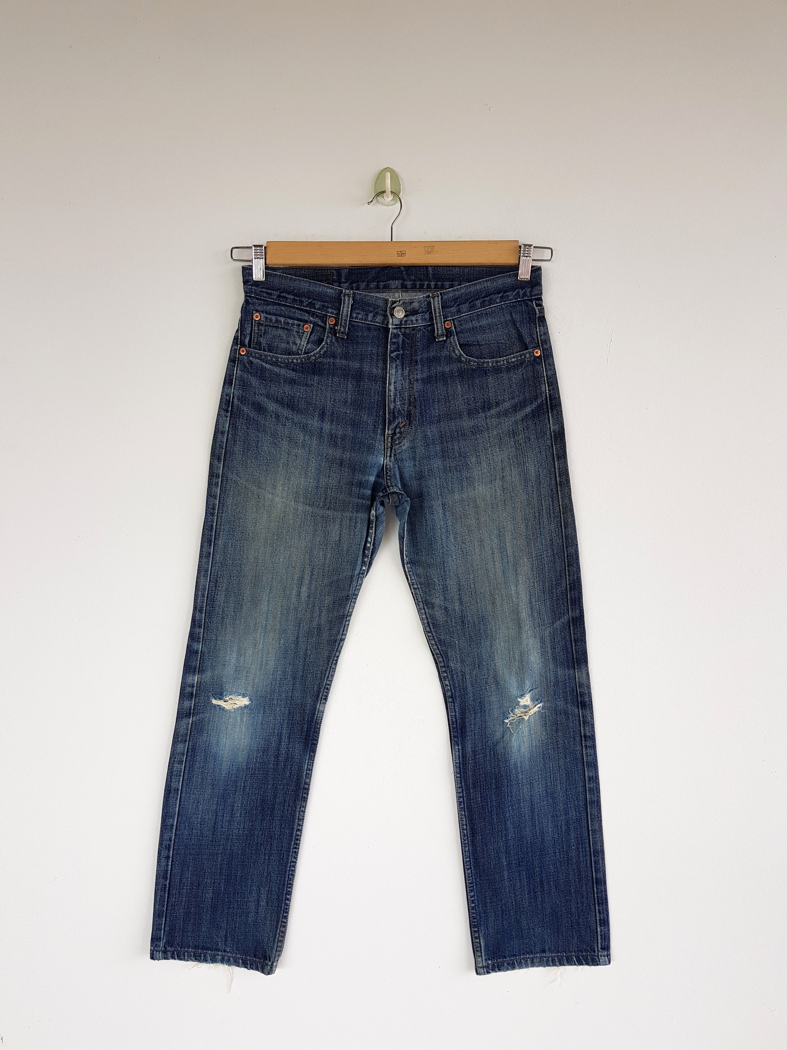 Levi's Vintage Y2K Levis Distressed Jeans Levi's 532 Faded Denim Size US 32 / EU 48 - 1 Thumbnail