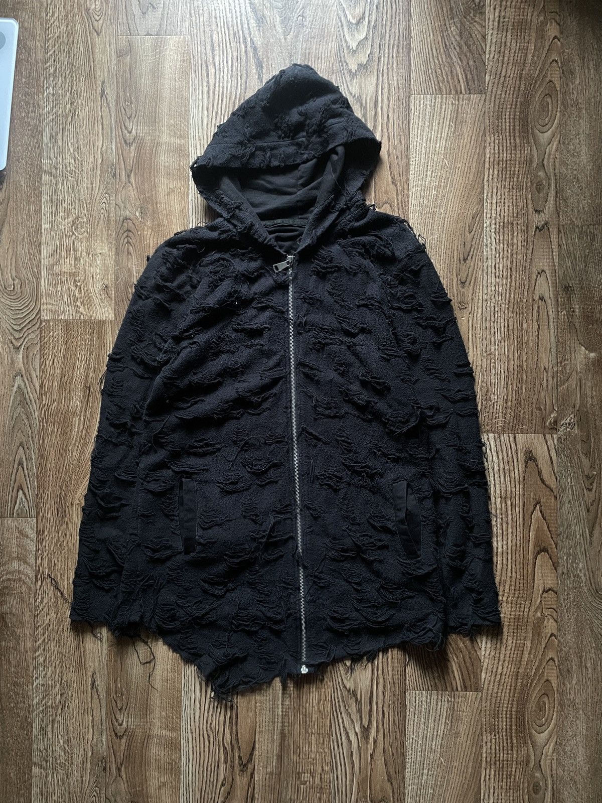 20471120 00s Japan Full Zip Hoodie Avantgarde Style Rick Owens Y2K Size US M / EU 48-50 / 2 - 1 Thumbnail