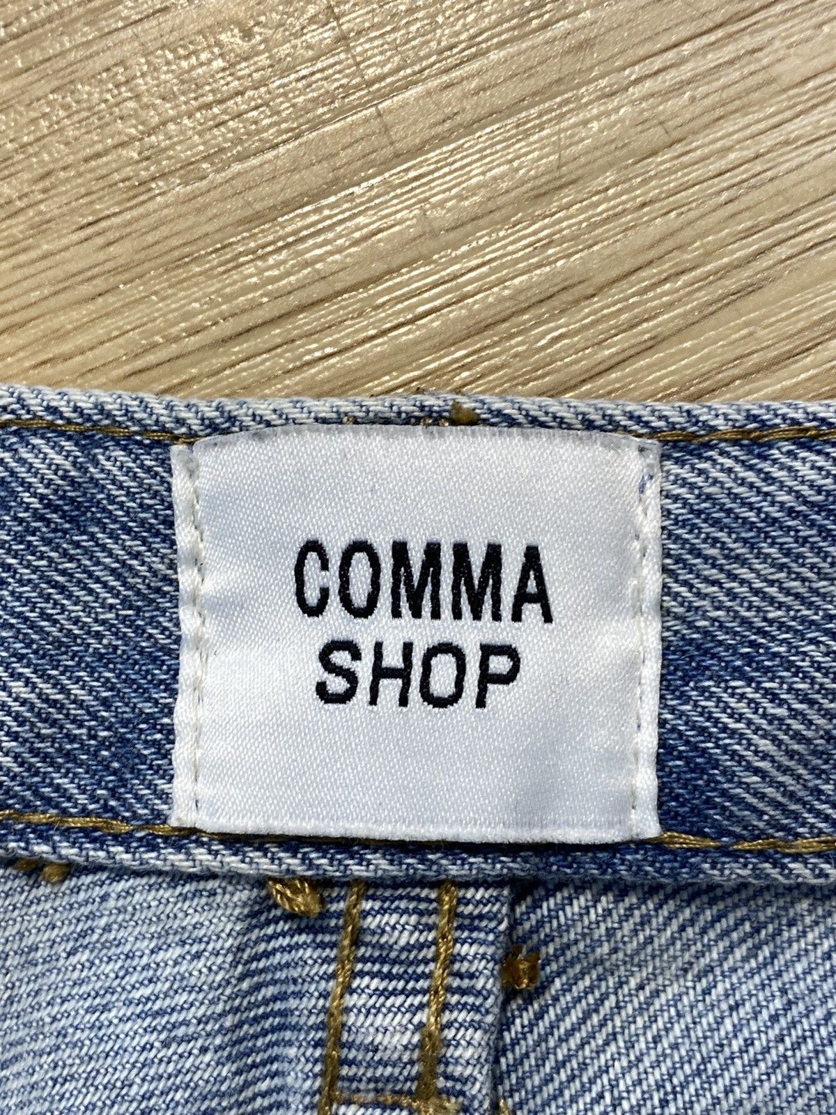 Japanese Brand Japnese Brand Baggy Blue Wash Style Ripped Jeans Size US 35 - 15 Thumbnail