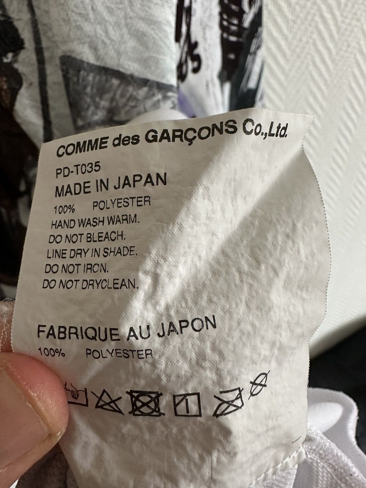 Comme des Garcons × Comme des Garcons Homme Plus CDG Homme plus T-shirt Size US L / EU 52-54 / 3 - 7 Thumbnail