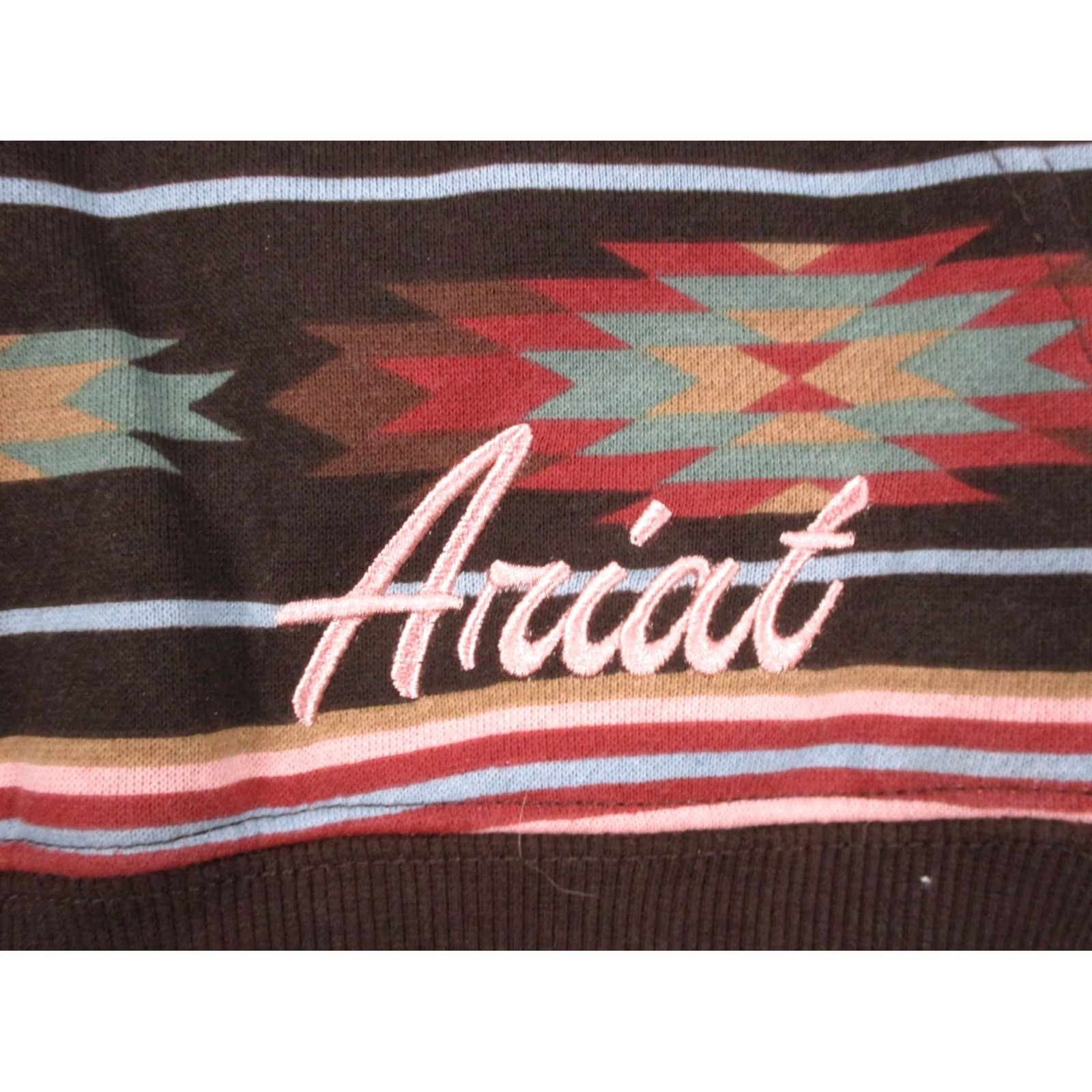 Ariat Ariat Hoodie Sweatshirt Womens XL Multicolor Aztec Logo Hood Pullover Work Outdoor Shirt Adults XL Multicolor Logo Sweatshirt Hoodie Size XL / US 12-14 / IT 48-50 - 6 Thumbnail
