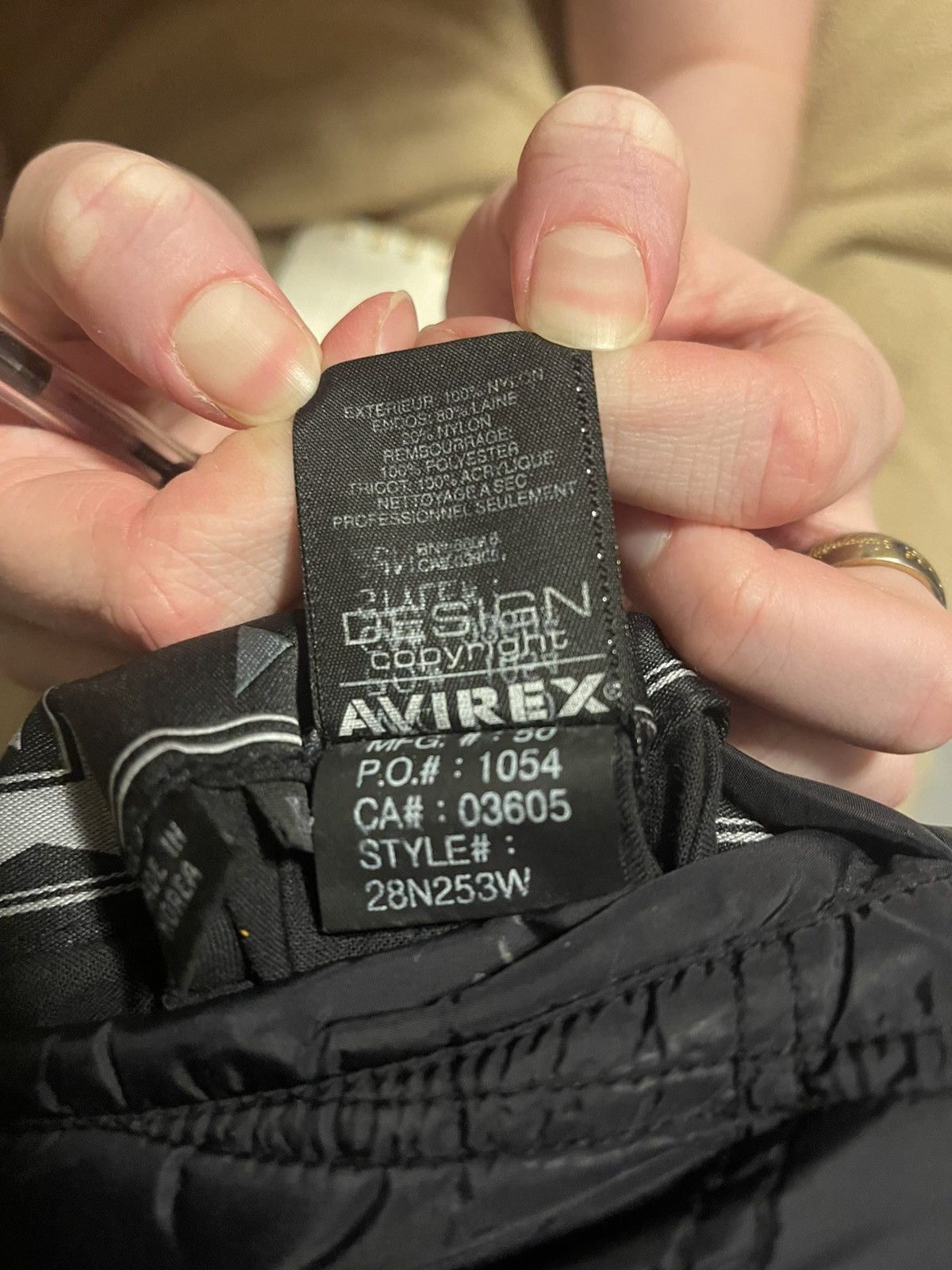 Avirex Vintage 1990s reversible Avirex squadron Wool Varsity Jacket Size US XL / EU 56 / 4 - 11 Thumbnail
