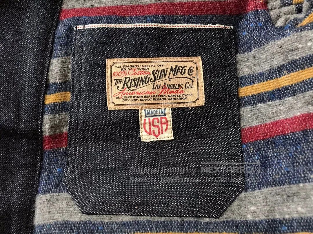 Rising Sun & Co. Rising Sun American Denim Jacket. Size US S / EU 44-46 / 1 - 9 Thumbnail