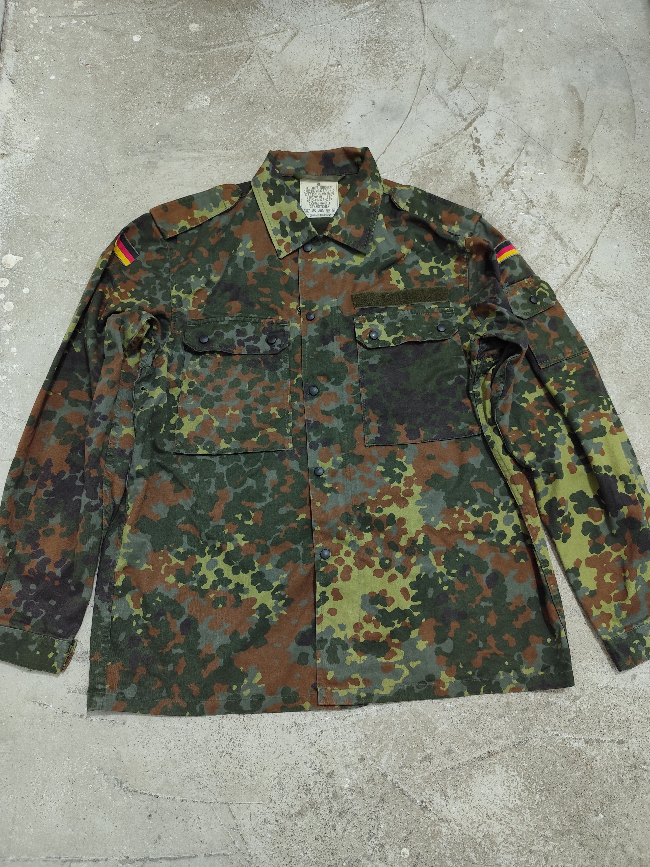 Vintage Vintage 1997 FEUCHTER RINGELAI GERMANY FIELD JACKET Size XL / US 12-14 / IT 48-50 - 1 Thumbnail