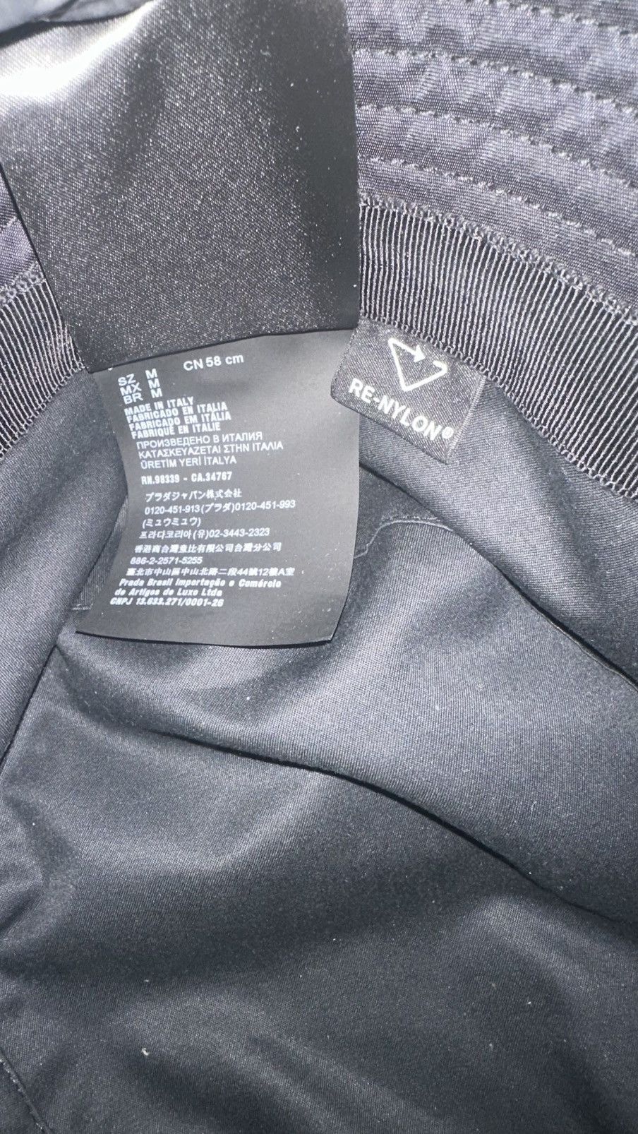 Prada Prada nylon bucket hat Size 42 - 6 Thumbnail
