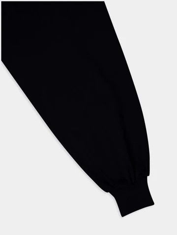 Balenciaga o1bcso1str0326 Oversized Turtleneck Sweater in Black Size US XL / EU 56 / 4 - 4 Thumbnail
