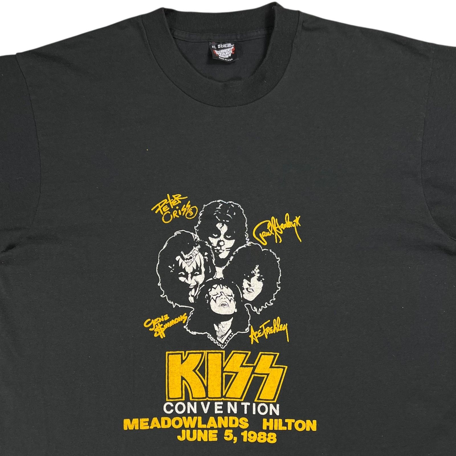 Band Tees × KISS × Vintage 1988 KISS Convention Meadowlands, New Jersey band tee Size US L / EU 52-54 / 3 - 2 Thumbnail