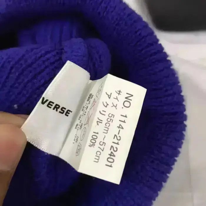 Converse Converse Spellout Beanie Hat Size ONE SIZE - 7 Thumbnail