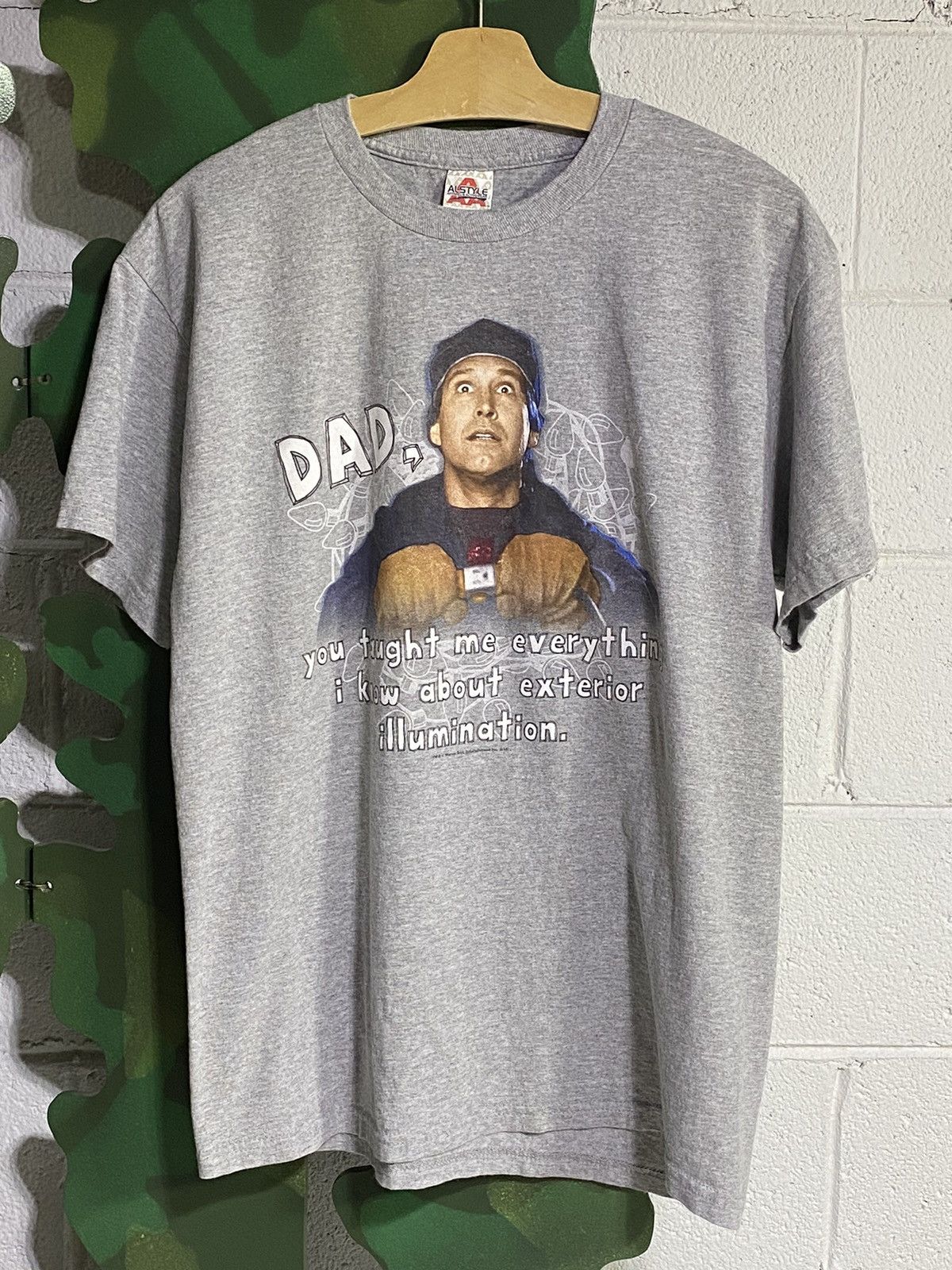 Vintage National lampoon Chevy Chase quote Tshirt -Alstyle (sz L) Size US L / EU 52-54 / 3 - 1 Thumbnail