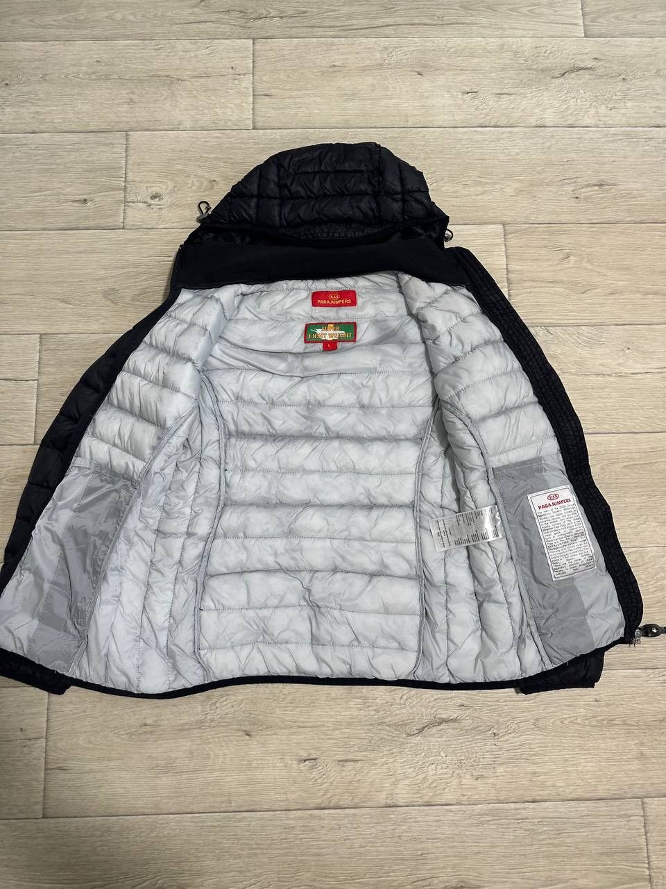 Parajumpers Parajumpers Super Light Weight Hooded Down Jacket Black L Size ONE SIZE - 9 Thumbnail