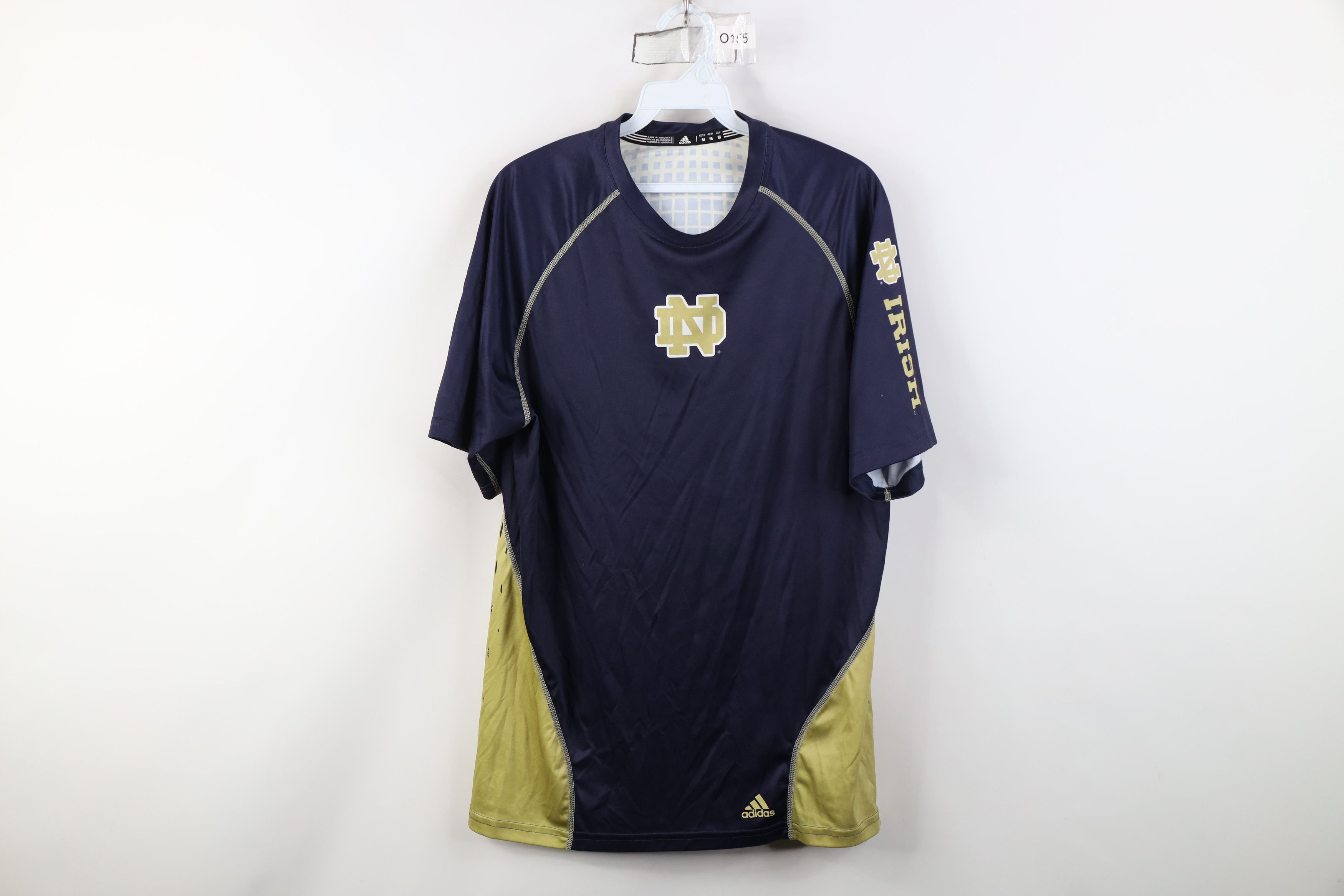 Adidas Adidas Notre Dame University Football Short Sleeve T-Shirt Size US M / EU 48-50 / 2 - 1 Thumbnail